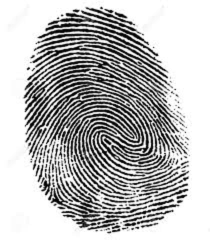 First use of Fingerprints