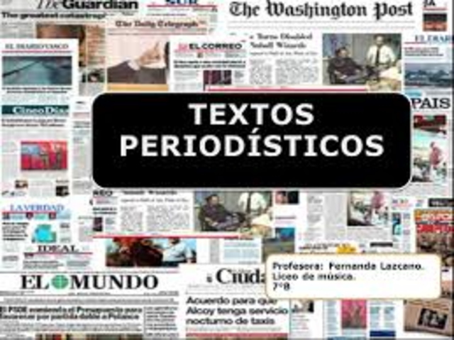 Textos periodísticos