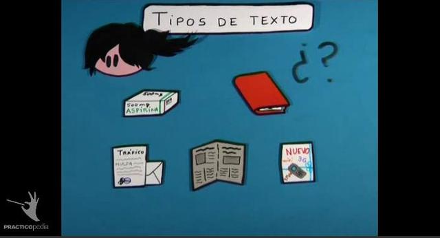 d)	¿Qué tipos de textos conocen?
