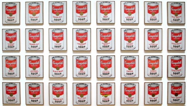 Andy Warhol: Lata de sopa Campbell's