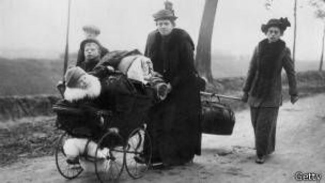 Alemania invade Bélgica