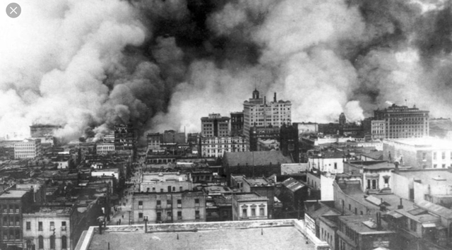 1906 San Fransisco earthquake and fire