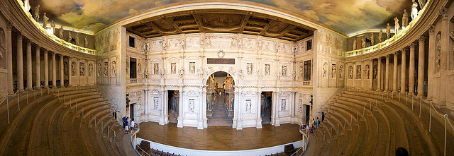 The Teatro Olympico Theater