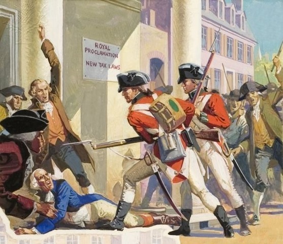 The British Taxes on America