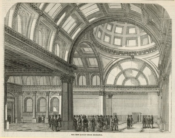 Start of The London Stock Exchange