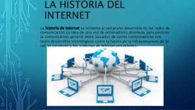 ¿Cuál es la historia del Internet resumida?
