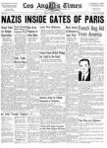 Nazis Invade Paris