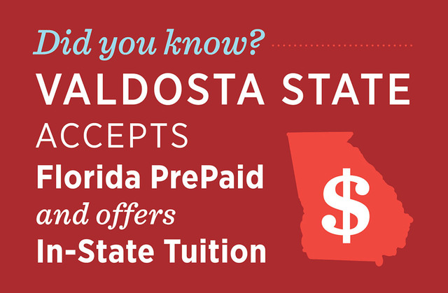 In-state tuition offered at Valdosta State in Georgia.....interesting...