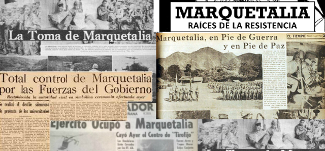 Bombardeo Marquetalia