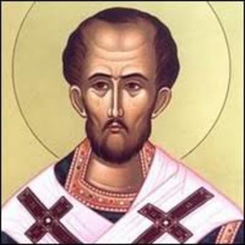 San Juan Crisostomo, intento persuadir a los padres cristianos de que confiaran la educación de sus hijos desde los 10 años a los monjes de los "desiertos"