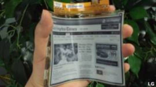 Papel Electrónico Flexible