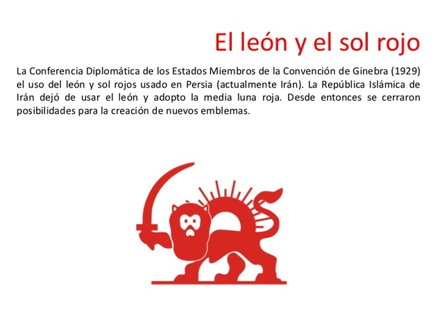 La República Islámica de Irán renuncia a usar el león y sol rojos