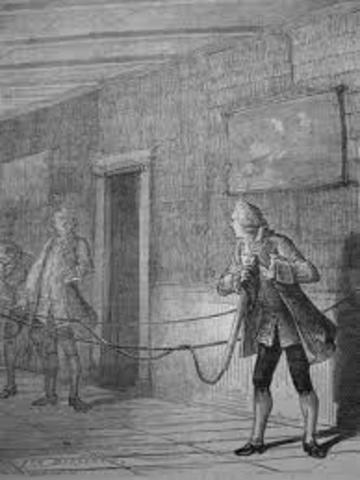 Stephen Gray estudia la conductibilidad de los cuerpos