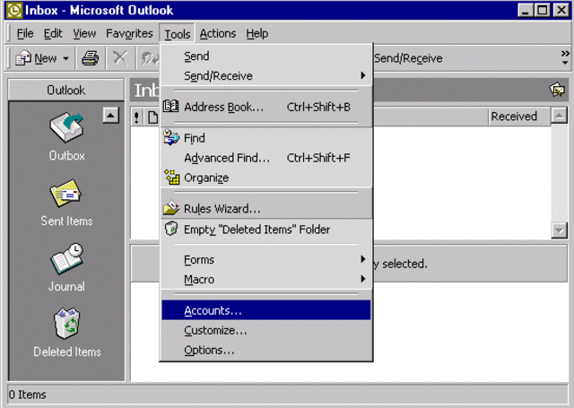Microsoft Outlook 2000