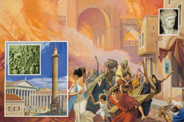 The Slow Fall of the Roman Empire