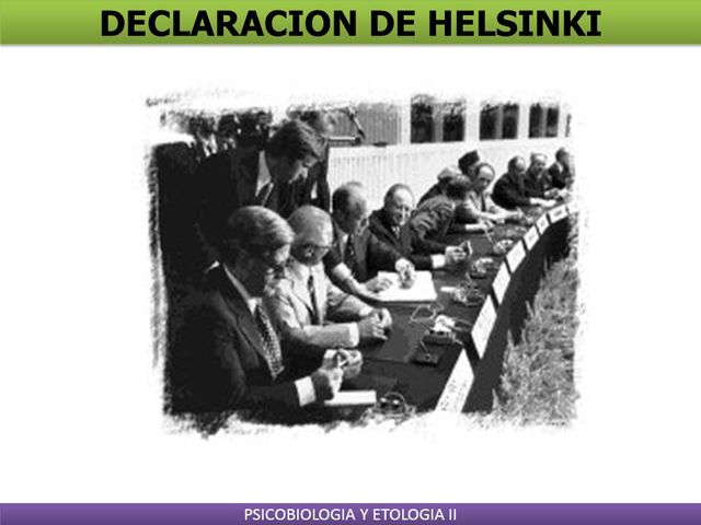 Declaración de Helsinki