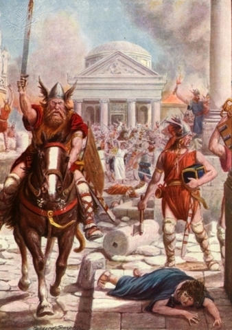 Rome Overtaken by "Barbarians"