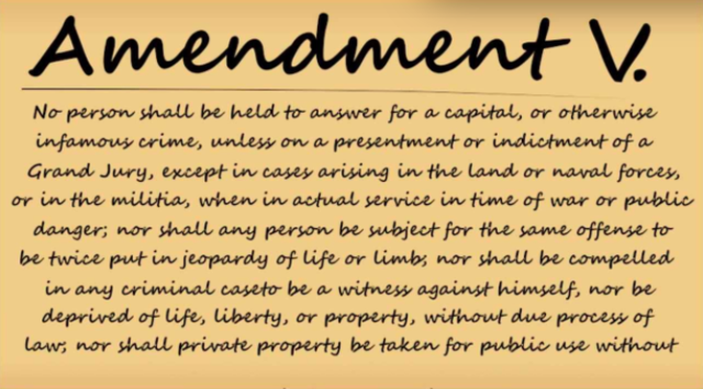 Fifth Amendment
