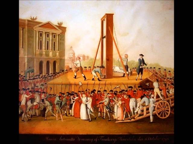 Execution of the King and Queen/Beginning of the Reign of Terror