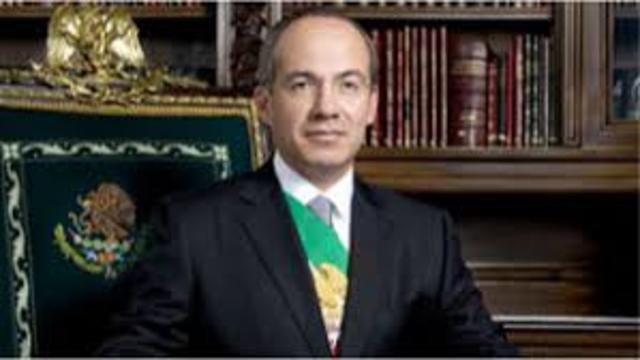 Periodo presidencial de Felipe Calderón Hinojosa