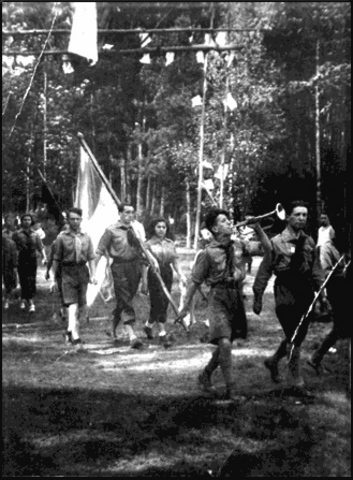 Boyscouts farewell party