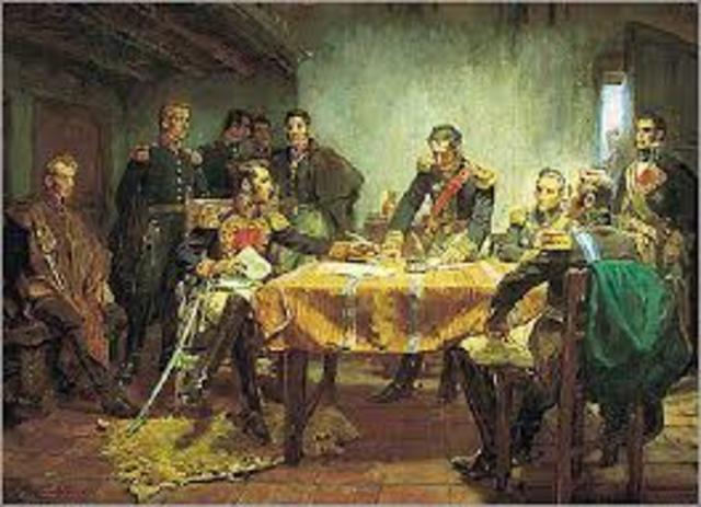 Debate y acto de independencia