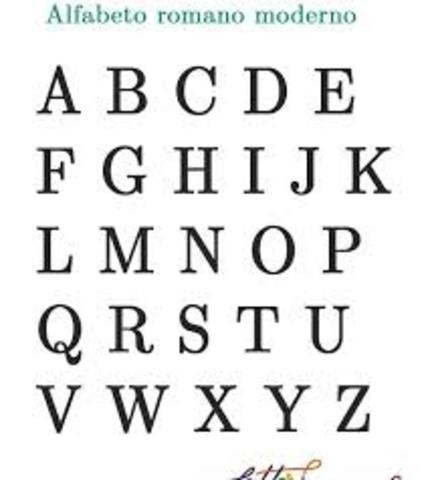 ALFABETO ROMANO