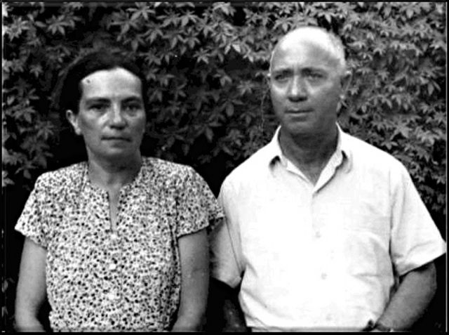 Aunt Esther and her husband Zvi