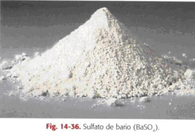 Sulfato de Bario.
