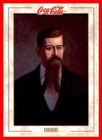 John S. Pemberton created coco cola, Jacobs Pharmacy began selling coco cola