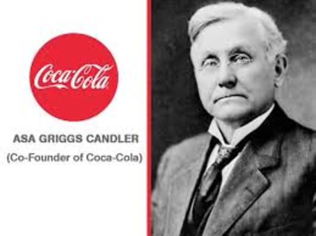 coca cola company founded by Asa Candler