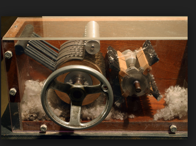 eli whitney invented the cotton gin