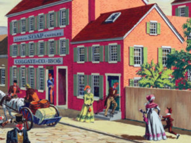 William Colgate Starts a Starch, Soap and Candle business in New York