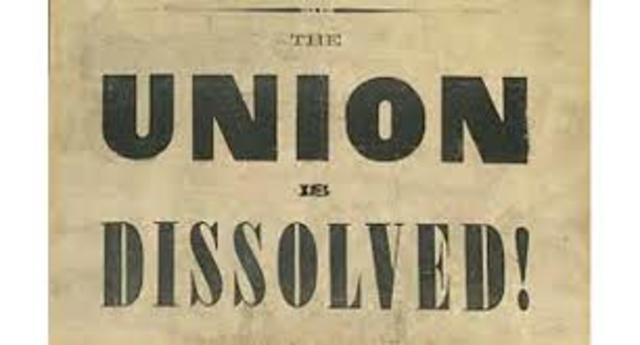 South Carolina secedes