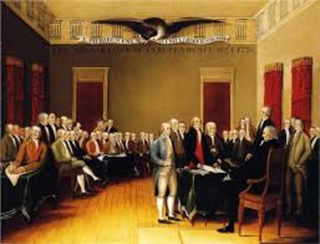 Declaration of Independence is Adopted