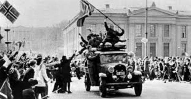 Krigen slutt i Europa