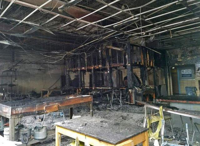 Roosevelt middle school fire