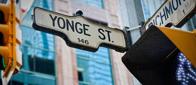 The Development of Yonge Street