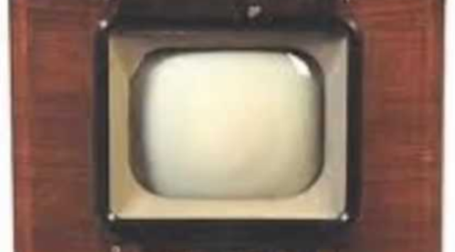 the first T.V ever made