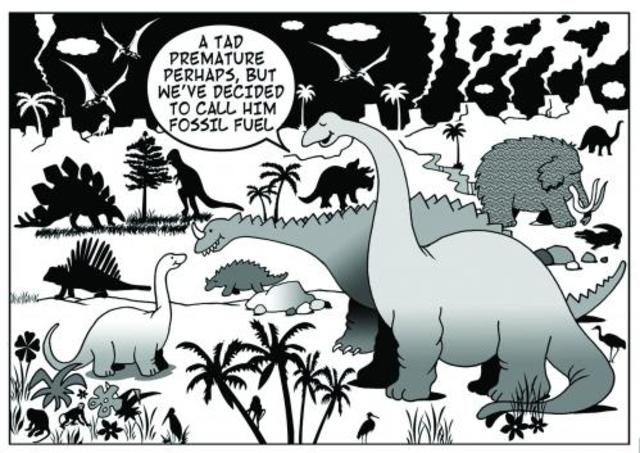 fossil fuel is formed