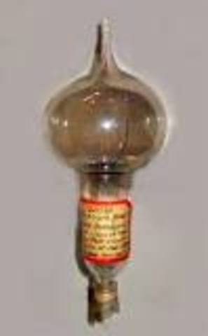 the first light bulb