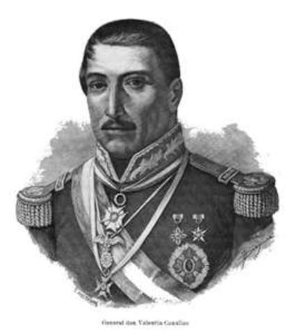 Valentín Canalizo, presidente interino, inauguró las sesiones del  Legislativo