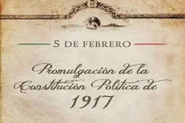 Constitución 1917