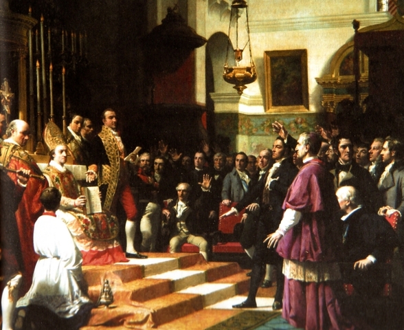 Apertura de las cortes de Cádiz