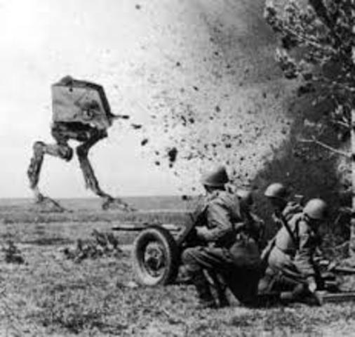 las fuerzas alemanas invaden europa occidental