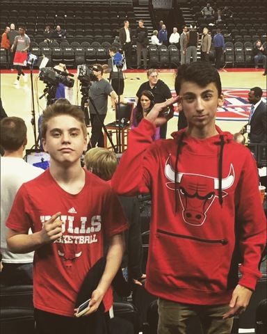 First NBA Basketball Game (Personal)