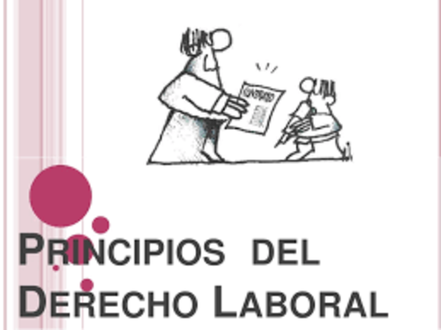PRINCIPIOS BÁSICOS DEL DERECHO LABORAL.