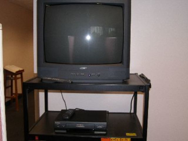 Av Carts with TVs and VCR Players