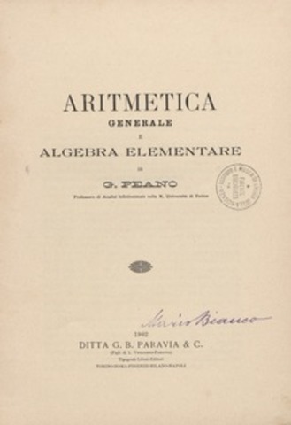 Lógica de la aritmética