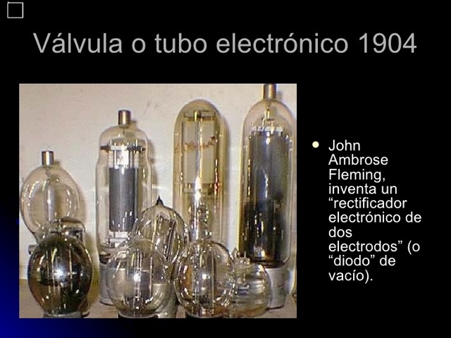 valvula o tubo electrico